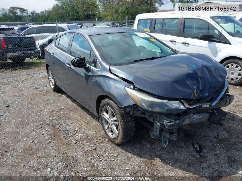 1G1BE5SM8H7168942 2017 Chevrolet Cruze Lt Auto