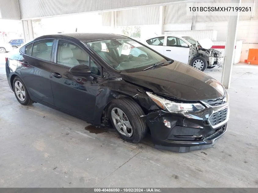 1G1BC5SMXH7199261 2017 Chevrolet Cruze Ls Auto