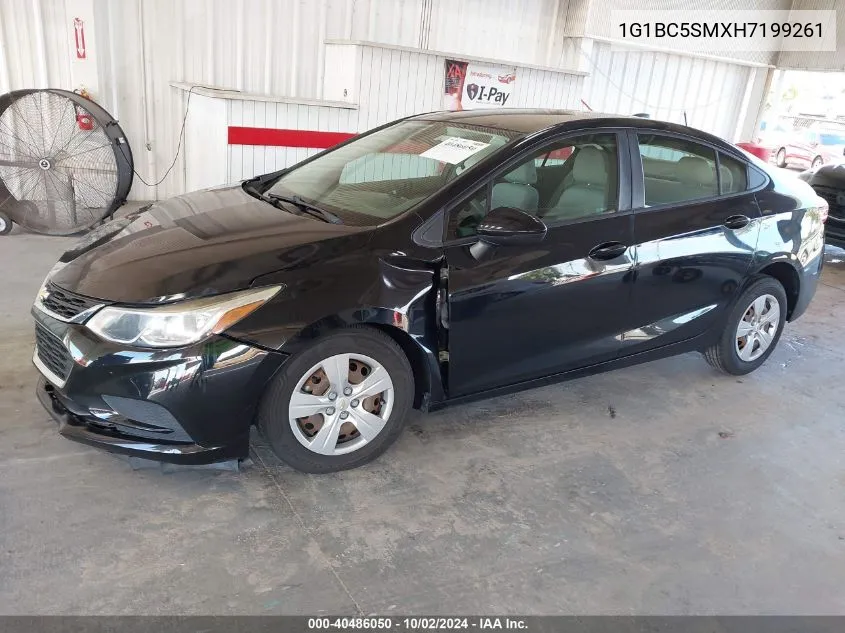 1G1BC5SMXH7199261 2017 Chevrolet Cruze Ls Auto