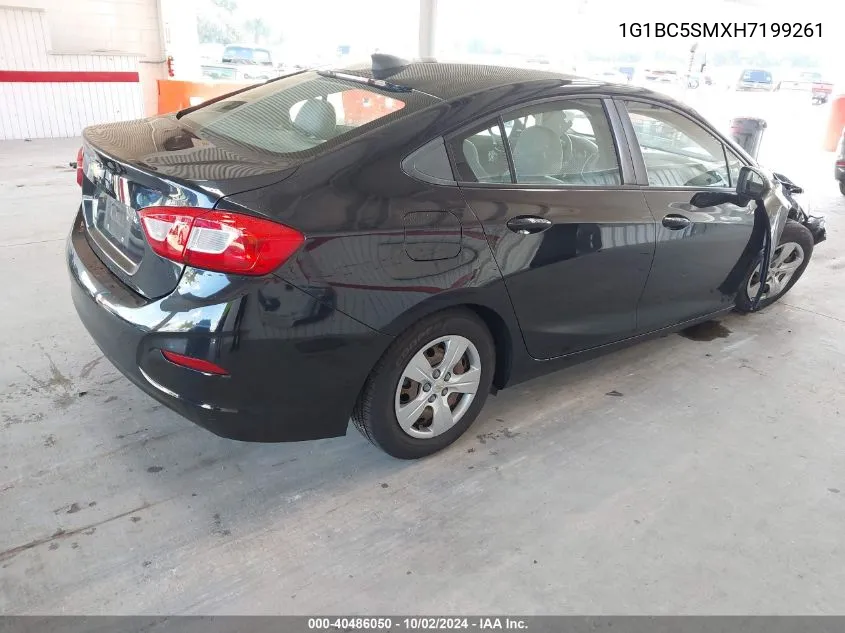 1G1BC5SMXH7199261 2017 Chevrolet Cruze Ls Auto