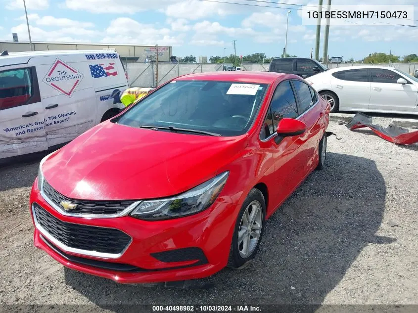 2017 Chevrolet Cruze Lt Auto VIN: 1G1BE5SM8H7150473 Lot: 40498982