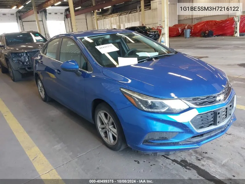 1G1BE5SM3H7216122 2017 Chevrolet Cruze Lt Auto