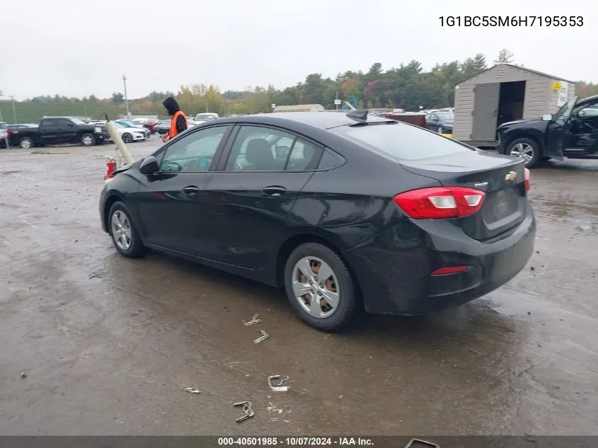 1G1BC5SM6H7195353 2017 Chevrolet Cruze Ls Auto