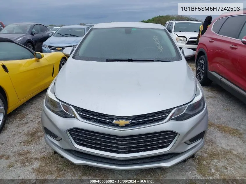 1G1BF5SM6H7242503 2017 Chevrolet Cruze Premier