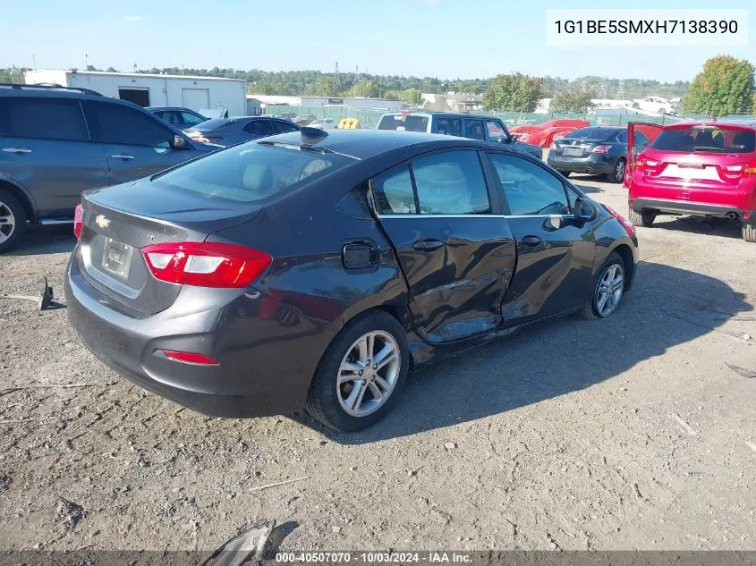 2017 Chevrolet Cruze Lt Auto VIN: 1G1BE5SMXH7138390 Lot: 40507070