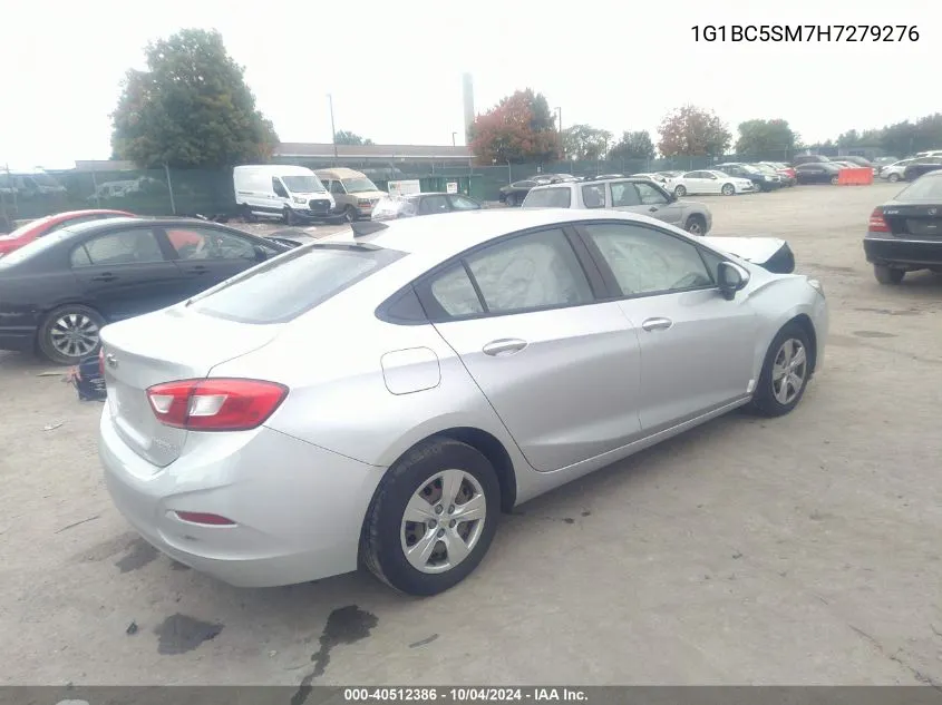 1G1BC5SM7H7279276 2017 Chevrolet Cruze Ls Auto