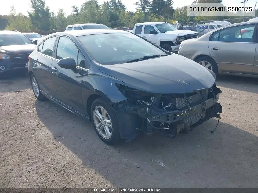 3G1BE6SM0HS580375 2017 Chevrolet Cruze Lt Auto