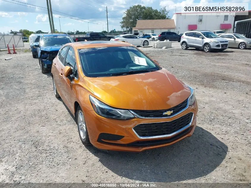 2017 Chevrolet Cruze Lt Auto VIN: 3G1BE6SM5HS582896 Lot: 40516850