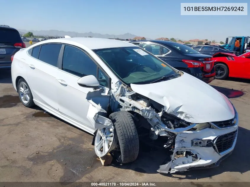 1G1BE5SM3H7269242 2017 Chevrolet Cruze Lt Auto