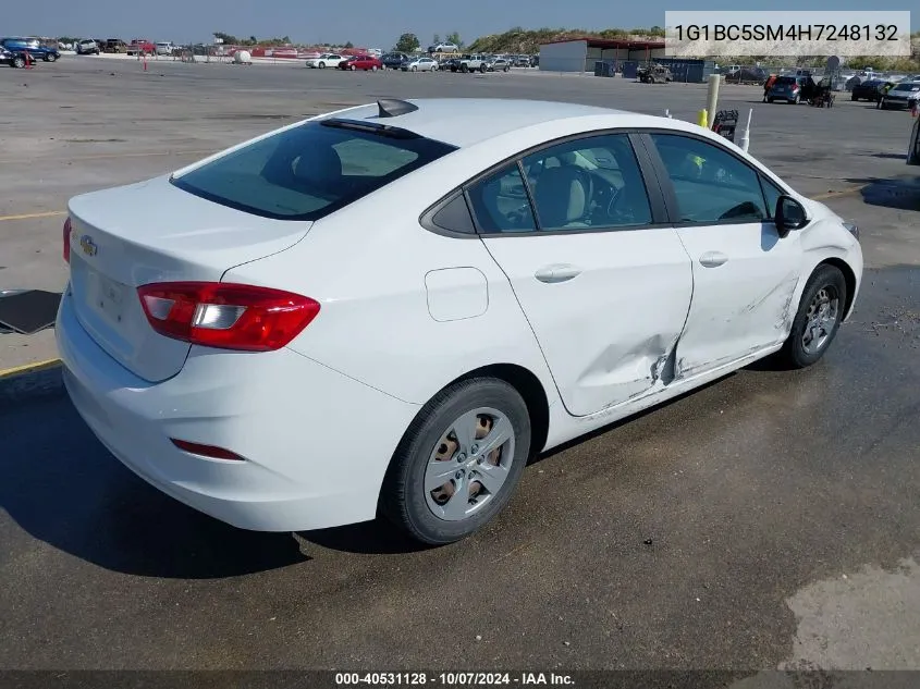 1G1BC5SM4H7248132 2017 Chevrolet Cruze Ls Auto