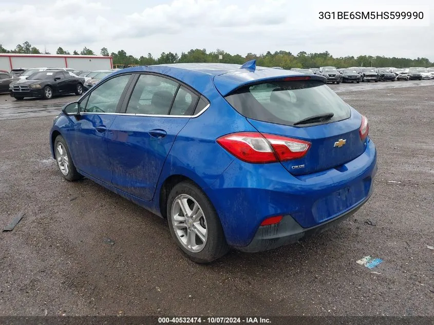 3G1BE6SM5HS599990 2017 Chevrolet Cruze Lt