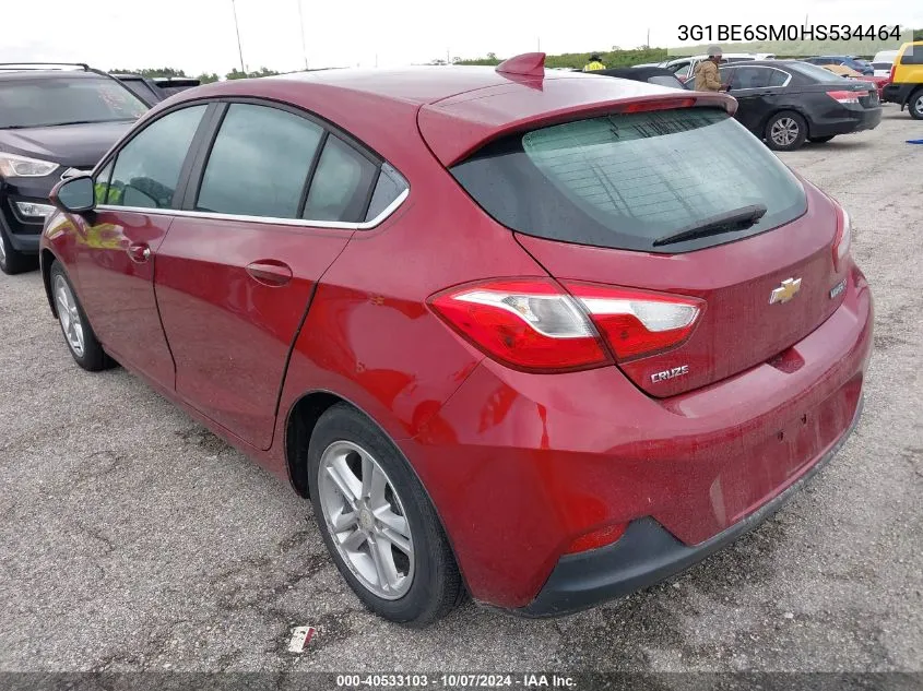 3G1BE6SM0HS534464 2017 Chevrolet Cruze Lt Auto