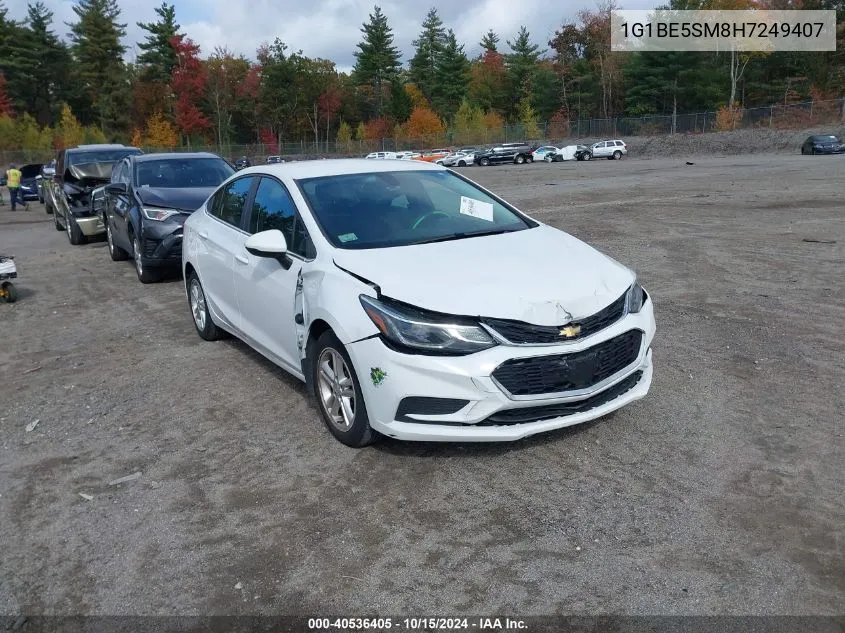 2017 Chevrolet Cruze Lt Auto VIN: 1G1BE5SM8H7249407 Lot: 40536405