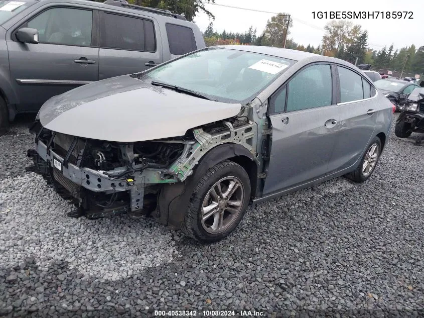 2017 Chevrolet Cruze Lt Auto VIN: 1G1BE5SM3H7185972 Lot: 40538342