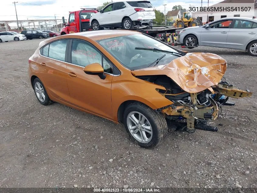 2017 Chevrolet Cruze Lt Auto VIN: 3G1BE6SM5HS541507 Lot: 40552523