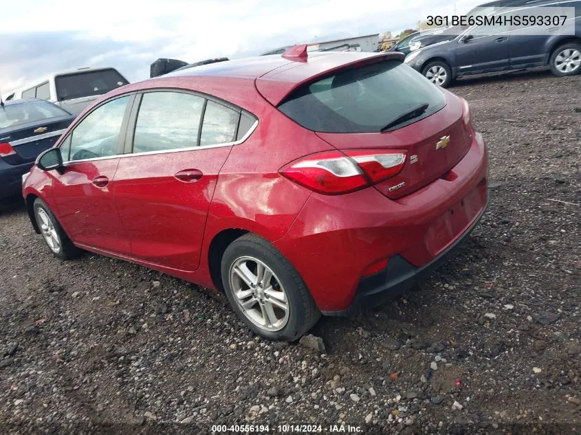 3G1BE6SM4HS593307 2017 Chevrolet Cruze Lt