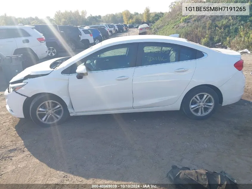 1G1BE5SM8H7191265 2017 Chevrolet Cruze Lt Auto