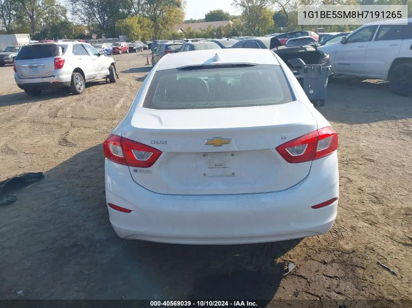 1G1BE5SM8H7191265 2017 Chevrolet Cruze Lt Auto