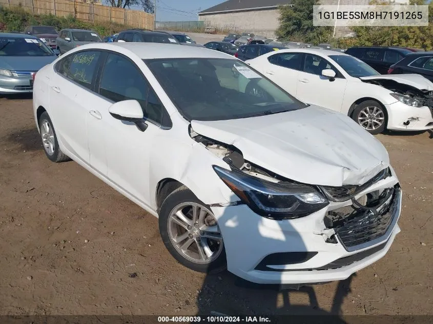 1G1BE5SM8H7191265 2017 Chevrolet Cruze Lt Auto