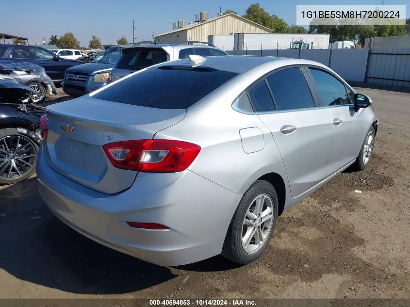 2017 Chevrolet Cruze Lt Auto VIN: 1G1BE5SM8H7200224 Lot: 40594853