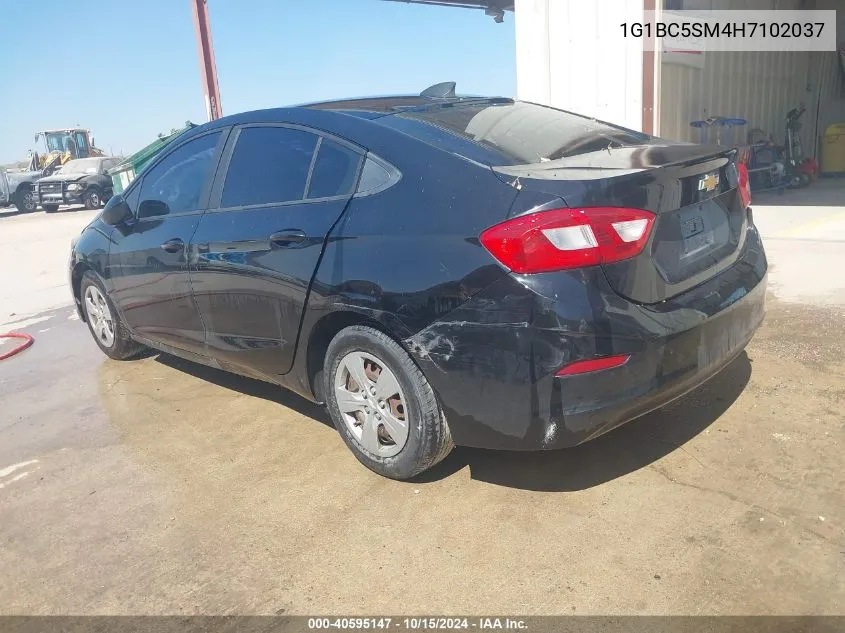 1G1BC5SM4H7102037 2017 Chevrolet Cruze Ls Auto