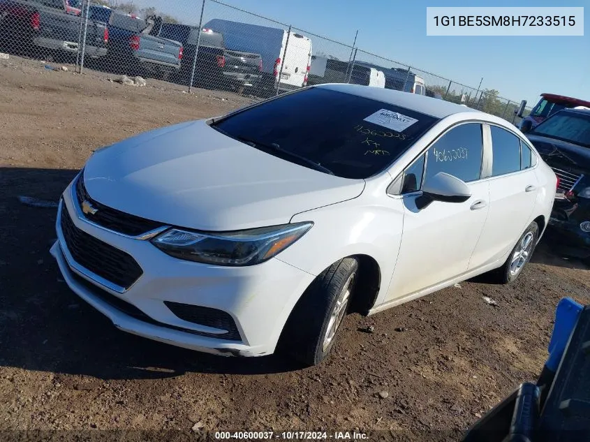 2017 Chevrolet Cruze Lt Auto VIN: 1G1BE5SM8H7233515 Lot: 40600037