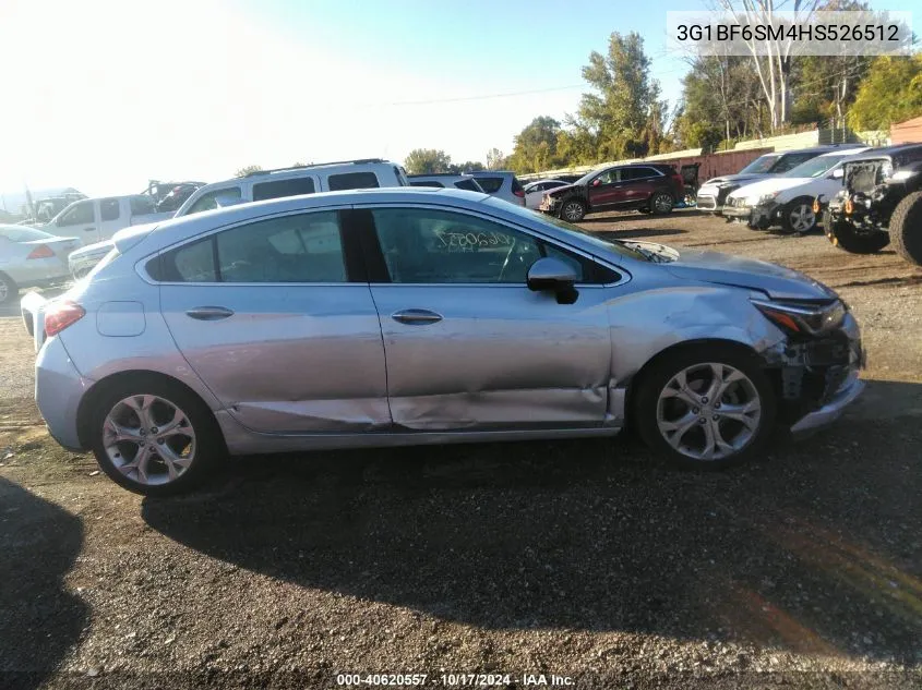 2017 Chevrolet Cruze Premier Auto VIN: 3G1BF6SM4HS526512 Lot: 40620557