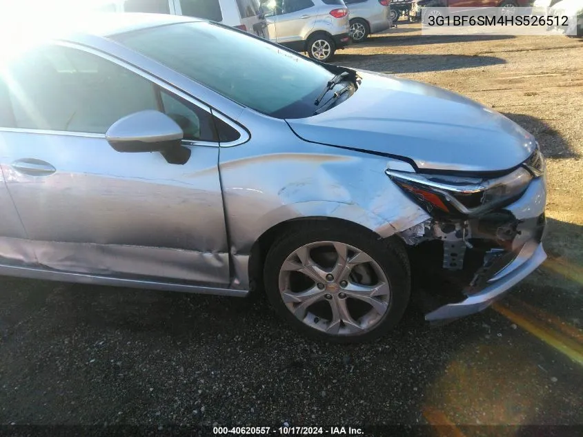 2017 Chevrolet Cruze Premier Auto VIN: 3G1BF6SM4HS526512 Lot: 40620557