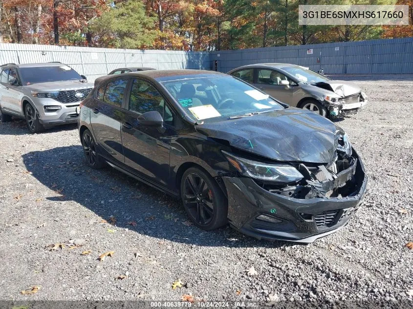 3G1BE6SMXHS617660 2017 Chevrolet Cruze Lt Auto