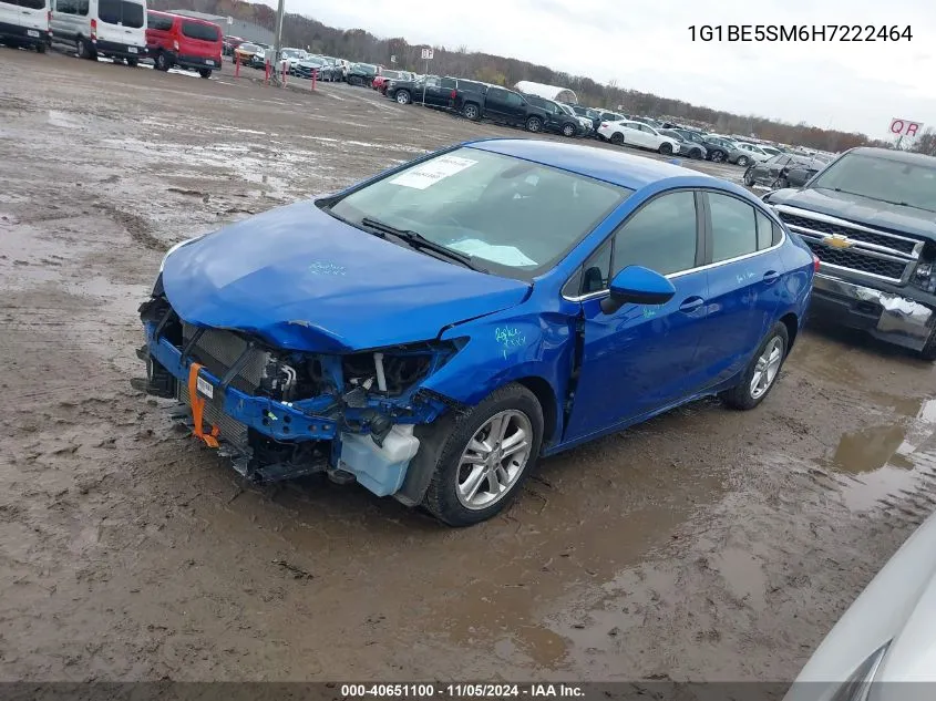 1G1BE5SM6H7222464 2017 Chevrolet Cruze Lt Auto