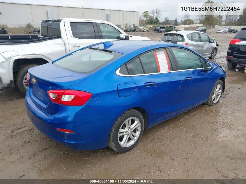 1G1BE5SM6H7222464 2017 Chevrolet Cruze Lt Auto