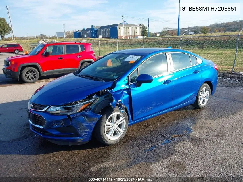 2017 Chevrolet Cruze Lt Auto VIN: 1G1BE5SM1H7208861 Lot: 40714117