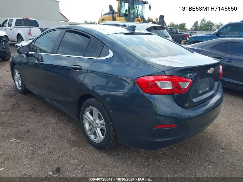 1G1BE5SM1H7145650 2017 Chevrolet Cruze Lt Auto