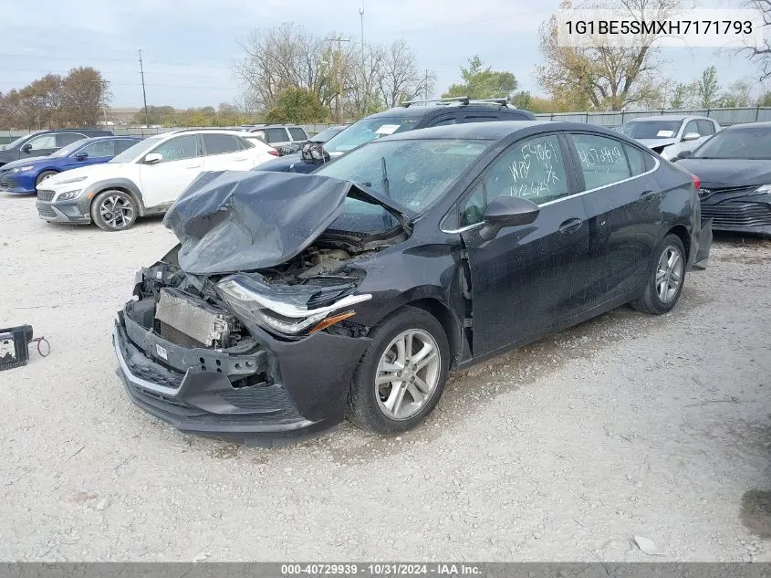 2017 Chevrolet Cruze Lt Auto VIN: 1G1BE5SMXH7171793 Lot: 40729939