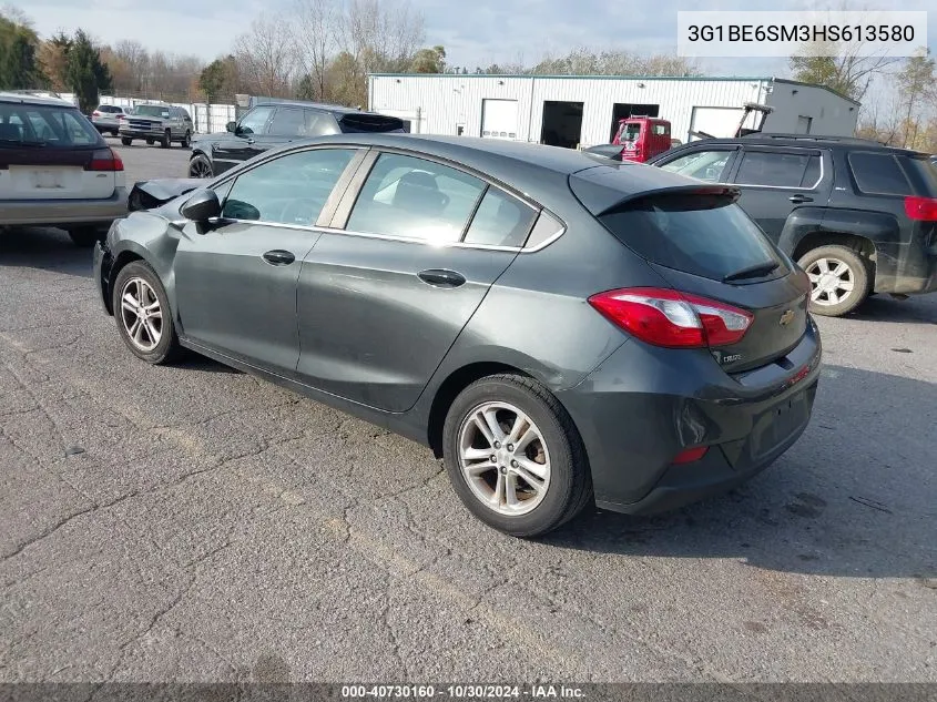 2017 Chevrolet Cruze Lt Auto VIN: 3G1BE6SM3HS613580 Lot: 40730160