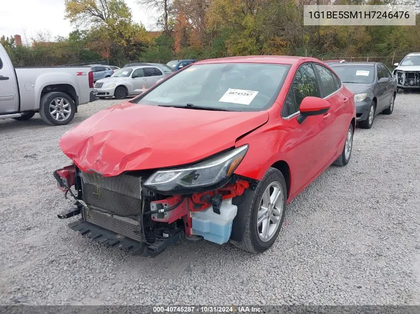 2017 Chevrolet Cruze Lt Auto VIN: 1G1BE5SM1H7246476 Lot: 40745287