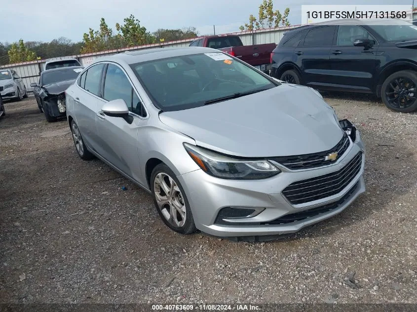 2017 Chevrolet Cruze Premier Auto VIN: 1G1BF5SM5H7131568 Lot: 40763609