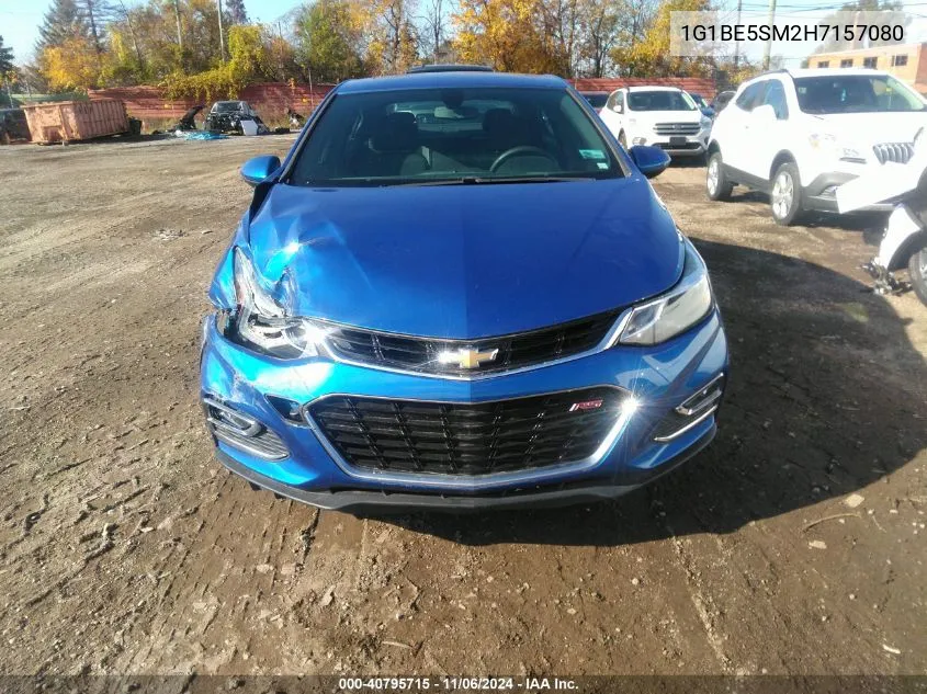 2017 Chevrolet Cruze Lt Auto VIN: 1G1BE5SM2H7157080 Lot: 40795715