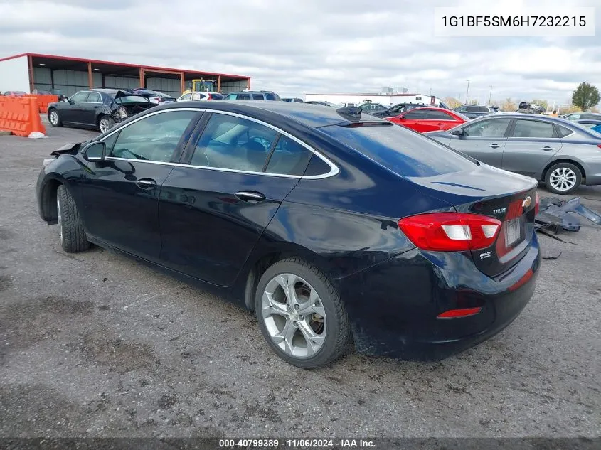 2017 Chevrolet Cruze Premier Auto VIN: 1G1BF5SM6H7232215 Lot: 40799389