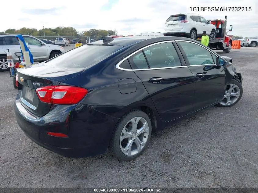 2017 Chevrolet Cruze Premier Auto VIN: 1G1BF5SM6H7232215 Lot: 40799389