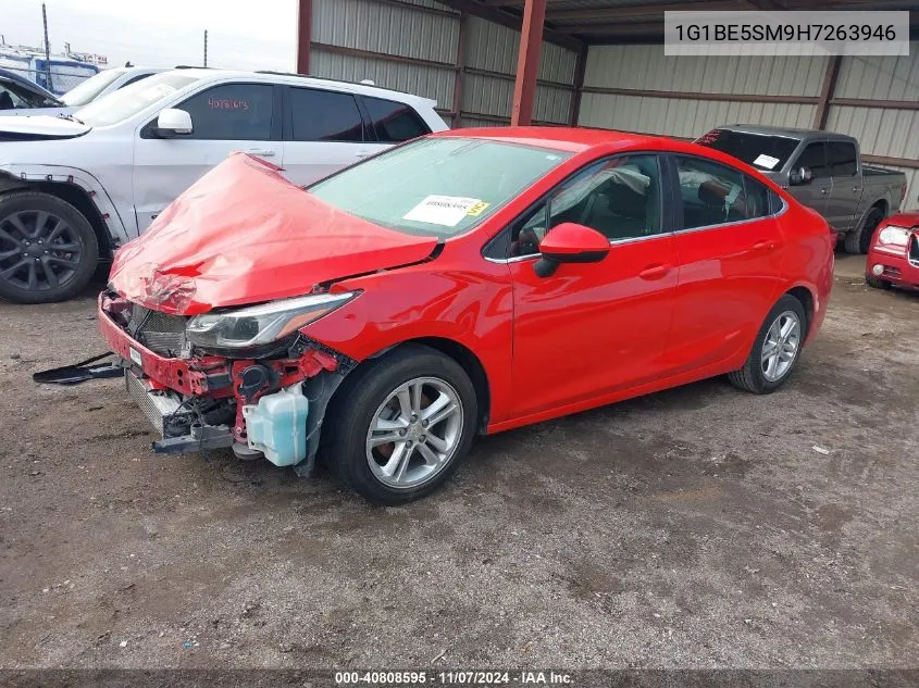 2017 Chevrolet Cruze Lt Auto VIN: 1G1BE5SM9H7263946 Lot: 40808595