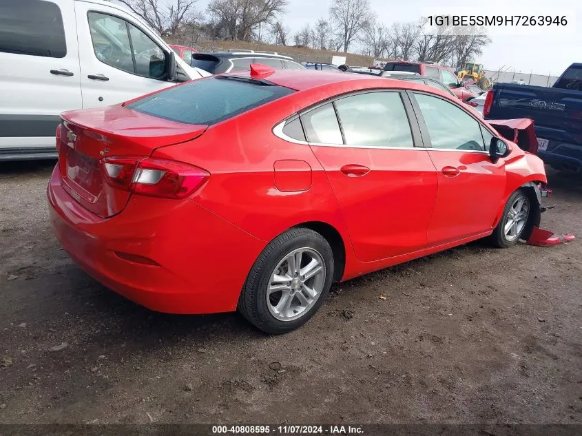 2017 Chevrolet Cruze Lt Auto VIN: 1G1BE5SM9H7263946 Lot: 40808595