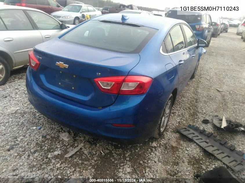 2017 Chevrolet Cruze Lt Auto VIN: 1G1BE5SM0H7110243 Lot: 40815556