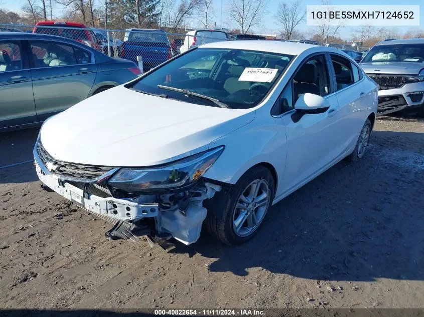 2017 Chevrolet Cruze Lt Auto VIN: 1G1BE5SMXH7124652 Lot: 40822654