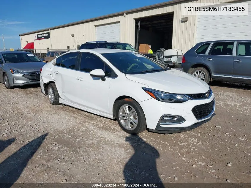 2017 Chevrolet Cruze Lt Auto VIN: 1G1BE5SM6H7183455 Lot: 40823234