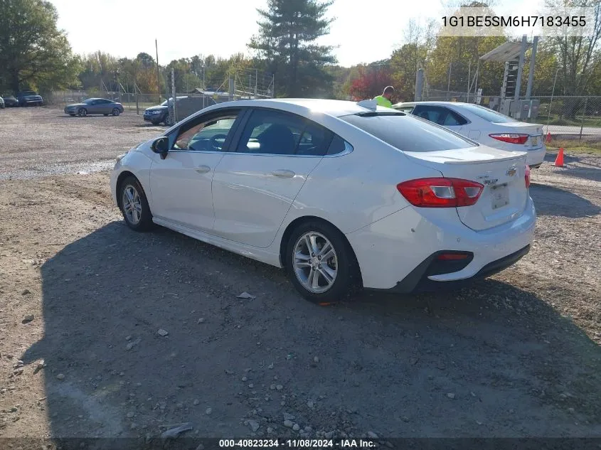 2017 Chevrolet Cruze Lt Auto VIN: 1G1BE5SM6H7183455 Lot: 40823234