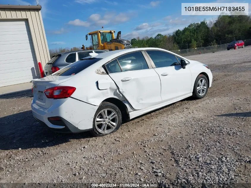 2017 Chevrolet Cruze Lt Auto VIN: 1G1BE5SM6H7183455 Lot: 40823234