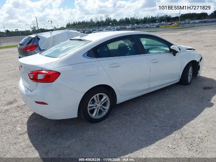 2017 Chevrolet Cruze Lt Auto VIN: 1G1BE5SM1H7271829 Lot: 40826236