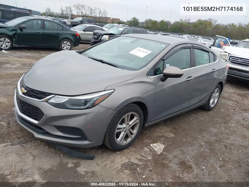 2017 Chevrolet Cruze Lt Auto VIN: 1G1BE5SM2H7174168 Lot: 40832855