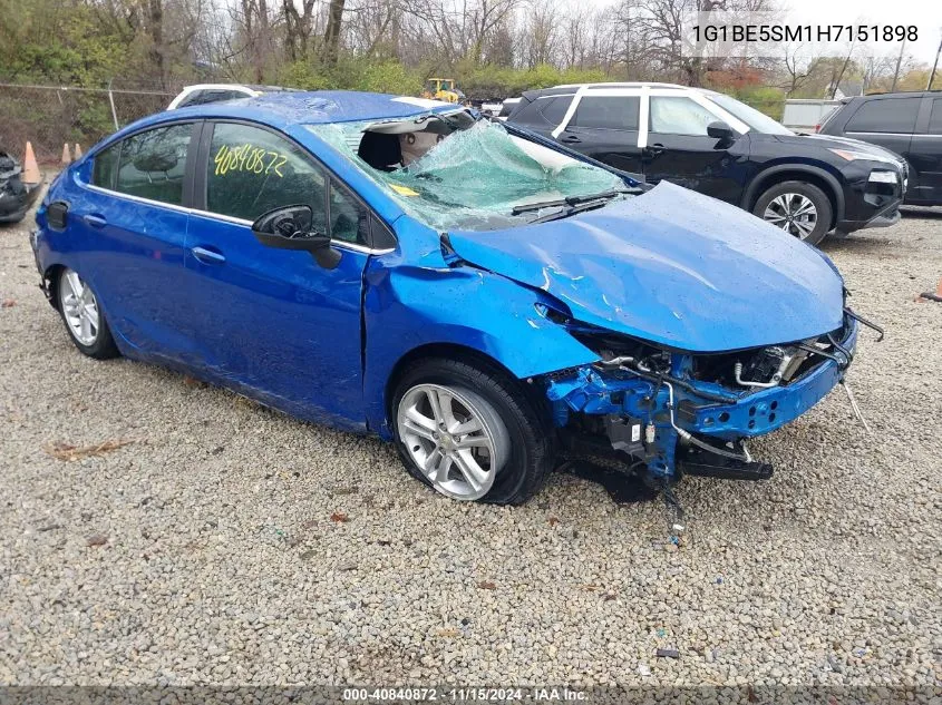 2017 Chevrolet Cruze Lt Auto VIN: 1G1BE5SM1H7151898 Lot: 40840872